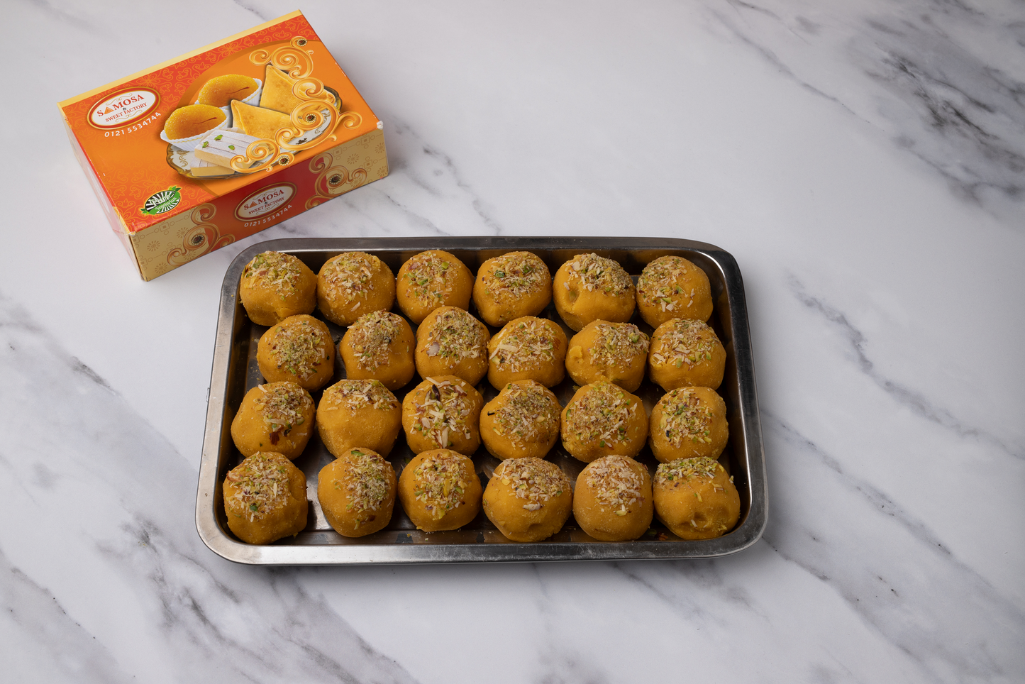 Pistachio Besan Ladoo – Nutty Gram Flour Sweet